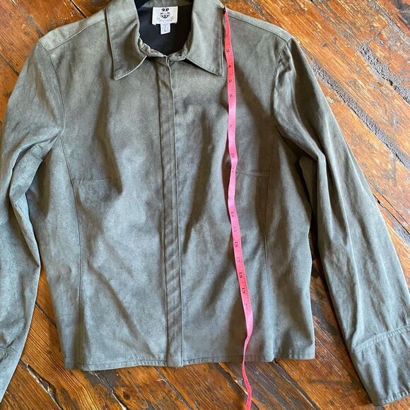 Renfrew Olive Green Full-Zip Up Vintage Jacket, Size Large - Picture 2 of 8